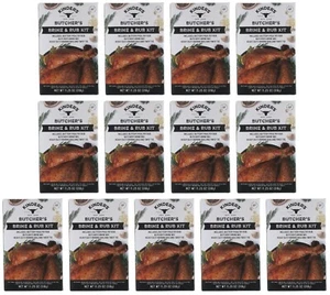13 KINDER'S BUTCHER’S BRINE KIT 11.25OZ BUTTERY POULTRY BLEND TURKEY CHICKEN RUB - Picture 1 of 5