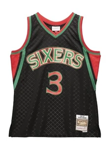 MITCHELL & NESS NBA HWC PHILADELPHIA 76ERS ALLEN IVERSON SWINGMAN TRIKOT GRÖSSE L - Bild 1 von 12