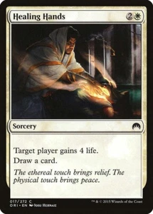 HEALING HANDS X 4 N/M- MAGIC ORIGINS MAGIC THE GATHERING - Picture 1 of 1