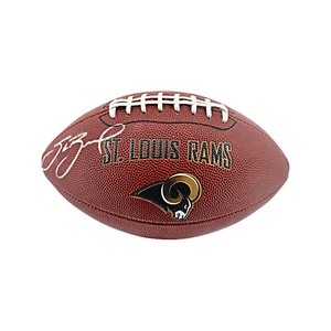 Sam Bradford St Louis Rams Autographed Signed Logo Football (JSA) - Picture 1 of 3