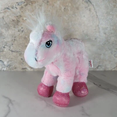 GANZ WEBKINZ PINK PONY SHIMMERING PLUSH ANIMAL No. HM117 NO CODE - Image 1 of 4