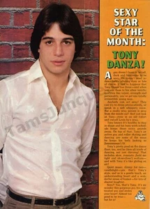 1979 Tony Danza Who's the Boss Teen Idol PRINT ARTICLE Fan Gift Idea (3615) - Foto 1 di 1
