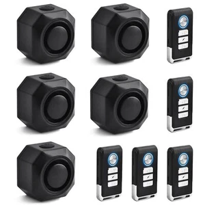5 Pack Vibration Burglar Scooter Motorcycle Alarm 3 Volume 7 Sensitivity Safety - Picture 1 of 12