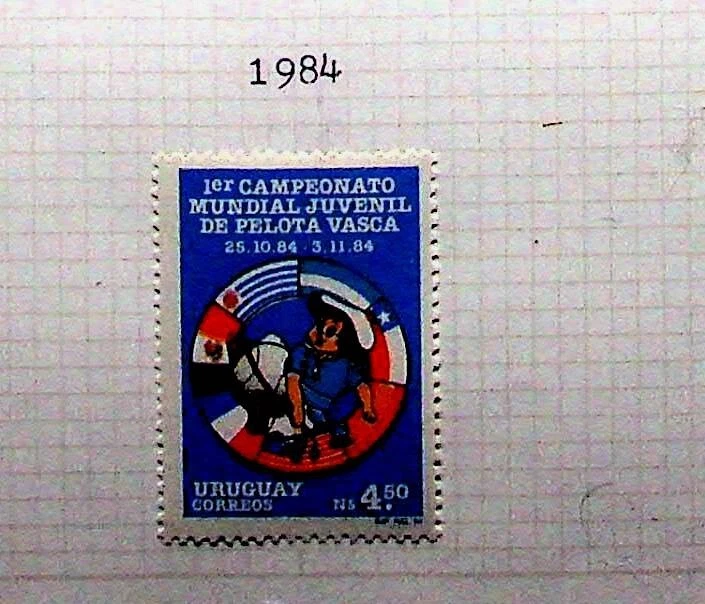 URUGUAY Sc 1170 LH ISSUE OF 1984 - SPORT COMPETITION - Image 1 of 1