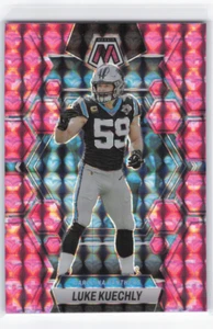 2023 Panini Mosaic Luke Kuechly Pink Mosaic Prizm Panthers #30 - Picture 1 of 2