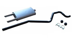 HOLDEN TORANA LJ XU1 & LC GTR STANDARD EXHAUST CONNECTING PIPE & REAR MUFFLER - Picture 1 of 2