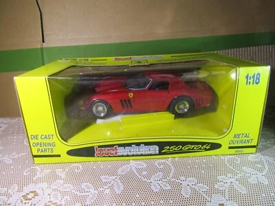 104Y Vintage Jouef Evolution 3002 China Ferrari 250 Gto 64 Red 1:18 +Box - Image 1 of 4