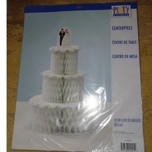 Large Hallmark Party Express Wedding Cake Centerpiece - Picture 1 of 2