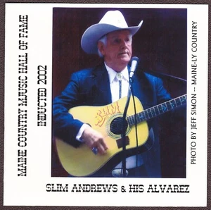 Slim Andrews & His Alvarez (Guitar) CD - Maine Country - Picture 1 of 2