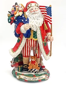 FITZ AND FLOYD STARS AND STRIPES FOREVER PORZELLAN SIGNATURE COLLECTION 14 Zoll - Bild 1 von 15