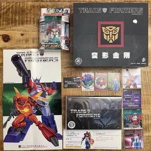 Transformers G1 20th Anniversary 2004 Wood Box Set 25 DVD - Optimus/Convoy As-Is - Picture 1 of 24