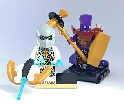 Lego Zane Evil  Ninja Limited Edition ninjago + Pythor Purple Serpentine - 6 - Photo 1/4
