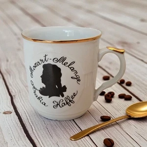 Tazza caffè Epiag vintage Mozart Melange caffè hacker caffè Rattenburg Repubblica Ceca - Foto 1 di 11