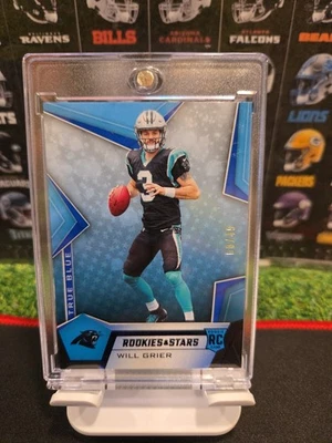 2019 Panini Rookies & Stars - Rookies Will Grier #101 True Blue /49 (RC) - Image 1 of 3