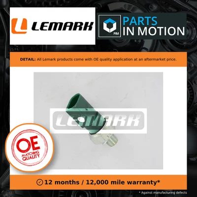 Oil Pressure Switch fits AUDI A6 Allroad C6 2.7D 06 to 11 Lemark 059919081D New - Image 1 of 4