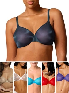 Sujetador Gossard Brillo Transparente Moldeado Sumergir Sin Costuras Sin Acolchado Sexy Sujetadores Lencería - Imagen 1 de 48