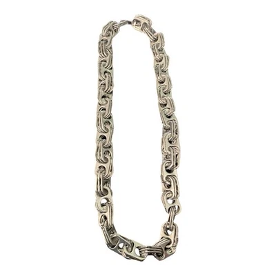 Collar de aluminio Soda Pop Pull Tab Can Tab Silver Steam Punk cadena joyería Foto 1 de 4