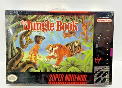 SNES Disney's The Jungle Book *BRAND NEW/SEALED* READ DISC* *FREE SHIPPING* - Image 1 of 4
