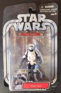 Figura de acción 2004 Star Wars Trilogy Collection Scout Trooper Rotj - nueva en tarjeta - Imagen 1 de 4