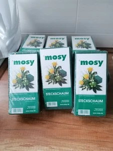 10x Mosy Nassschaum Ziegel Steckschaum für Frischblumen 22,5x10,5x7,5cm - Bild 1 von 3