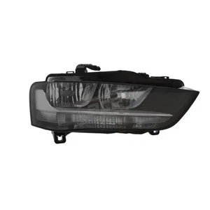Audi A4 2011-2016 Headlight Headlamp Halogen Black Drivers Side Right Hand - Picture 1 of 24