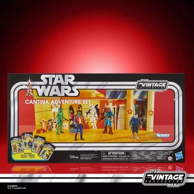 Star Wars Colección Vintage CANTINA ADVENTURE Exclusivo Paquete de 4 Set Dio Nuevo Sin usar, en caja Foto 1 de 4