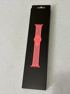 Nike Sport Band for Apple Watch 45mm - ML8A3AM/A - Magic Ember/Crimson Bliss - - Zdjęcie 1 z 6