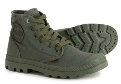 Botas de Lona Palladium Pampa Hi V Niños Grandes Talla 5 M Estados Unidos Foto 1 de 4