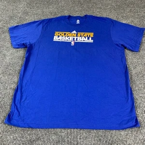 Golden State Warriors T Shirt Mens 2XL Blue Team Issued NBA Basketball Practice - Picture 1 of 10
