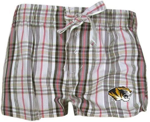 Missouri Tigers Women's Grey Spectrum Boxer Shorts Cover
