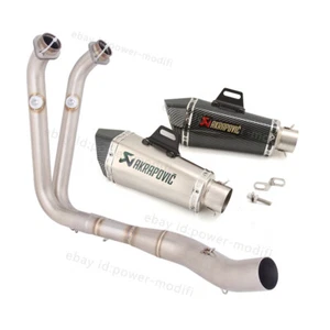51MM For CF-Moto 450SR-S 2023-2025 Steel Header Pipe Exhaust System Muffler Tips - Picture 1 of 12