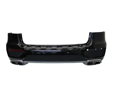 💚 Cubierta de parachoques trasero Mercedes ML63 AMG 2012-2015 ASISTENCIA DE ESTACIONAMIENTO NEGRO OEM Foto 1 de 4