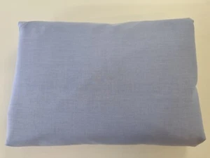Restposten 10 Meter Stoff in mittelblau melange aus 80% BW/20% PES 1,48m Breite - Bild 1 von 1