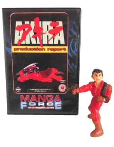 Akira Yolanda Pvc Figure Kaneda (Red Suit) 3 3/4” Spain 1991 & DVD Set - Rare  - Imagen 1 de 2
