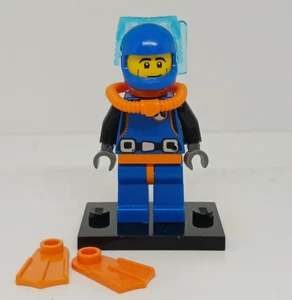 LEGO Collectible Série 1 : Deep Sea Diver - Figurine - 8683 col015 col01-15 - Imagen 1 de 2