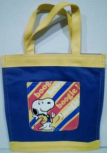 Peanuts Snoopy Canvas Boogie Tote Bag - Picture 1 of 5