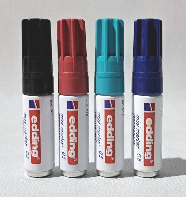 👉edding 0.5 mini-marker  Rund- Spitze ca. 1,5-3 mm permanent wasserfest👈 - Bild 1 von 1