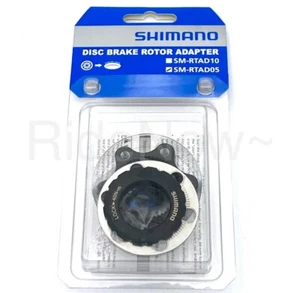 Adattatore mozzo rotore disco 6 bulloni Shimano SM-RTAD05 look centrale bici bicicletta - Foto 1 di 7