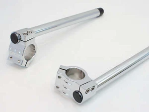 Clip-on Handlebars, Light-Weight Aluminium (35mm), Cafe Racer - Picture 1 of 6