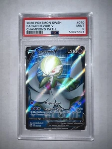 Pokemon Champions Path Gardevoir V Full Art Rare Karte *MINT PSA 9* - Bild 1 von 1