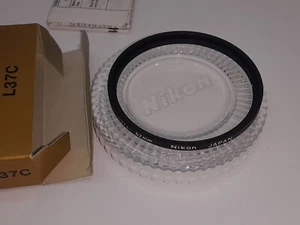 OLD NEW STOCK NIKON 62MM L37C UV SCREW IN  FILTER IN ITS BOX MADE IN JAPAN - Picture 1 of 7