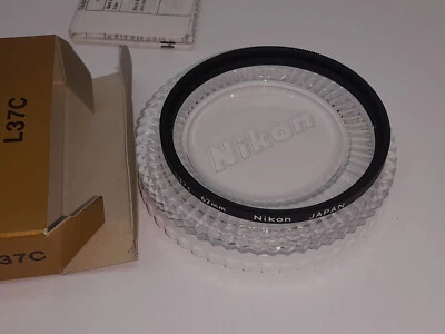 OLD NEW STOCK NIKON 62MM L37C UV SCREW IN  FILTER IN ITS BOX MADE IN JAPAN - Image 1 of 4