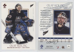 2002-03 Pacific Private Stock Reserve Red /50 Olaf Kolzig #99