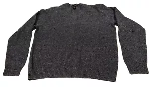Brooks Brothers schottische Lammwolle V-Ausschnitt Pullover blau Herren Größe Medium - Bild 1 von 12