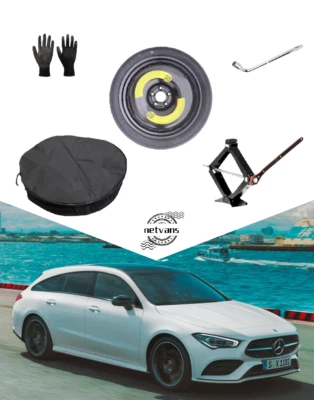 Kit Roue de Secours Galette 18" pour MERCEDES CLA - CLA SHOOTING BRAKE - COUPE - Photo 1/4