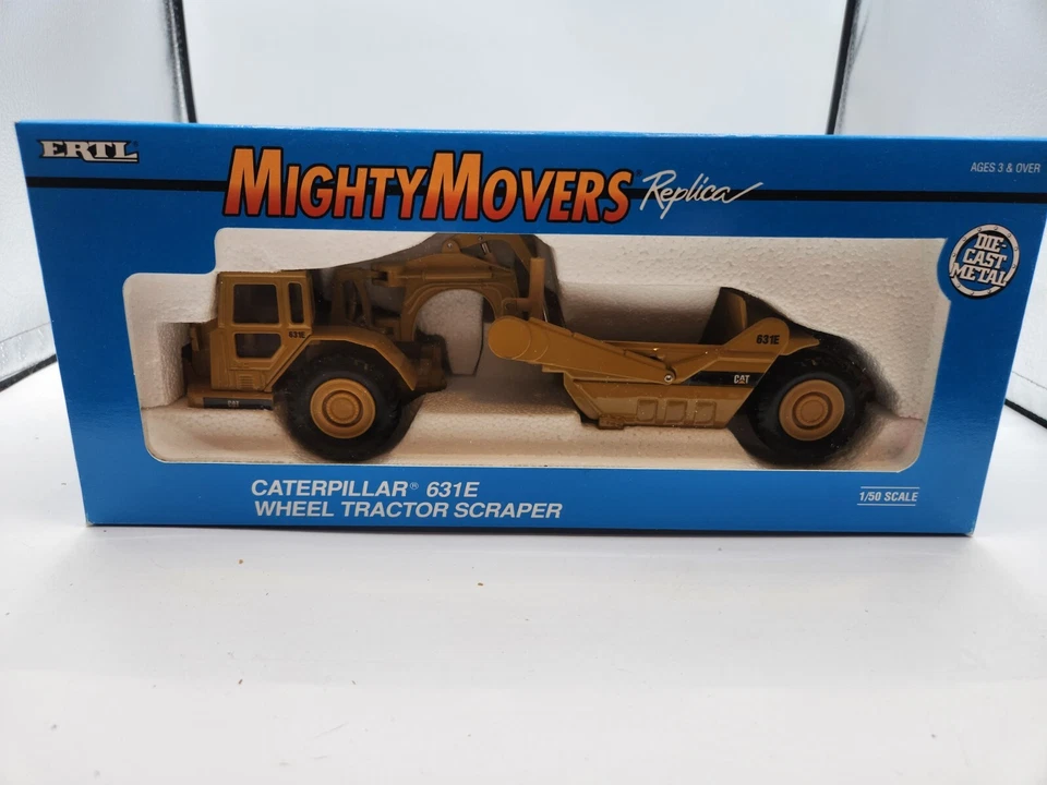 Ertl Caterpillar 631e Wheel Tractor Scraper From 1992 Classic