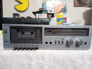 Sharp RT-100 Stereo Cassette Deck - Picture 1 of 6