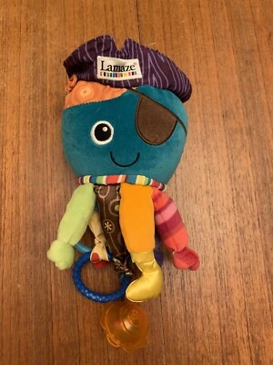 Lamaze Pirata Pulpo Tomy Bebé Juguete Actividad Mordedor Chupete Arrugas Sonajero EXCELENTE  Foto 1 de 3