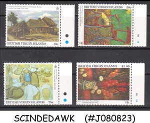 BRITISH VIRGIN ISLANDS - 1991 VINCENT VAN GOGH PAINTINGS - 4V - MINT NH - Picture 1 of 1