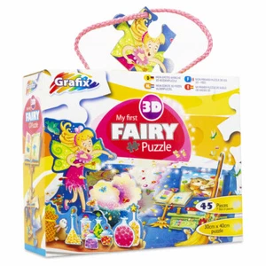 Grafix My First 3D Fairy Puzzle 45 Pieces 30cm x 40cm - Picture 1 of 2